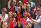 We Gathered All Our Neighbors for Our Housewarming Party and Were Shocked They All Showed up in Red Gloves